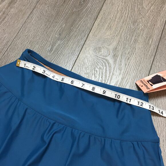 NWT Shapermint essentials High waist Full coverage swim skirt Size Large UPF 50 - Picture 7 of 9